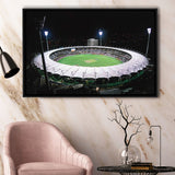 The Gabba Stadium in Australia, Stadium Canvas, Sport Art, Gift for him, Framed Canvas Prints Wall Art Decor, Framed Picture
