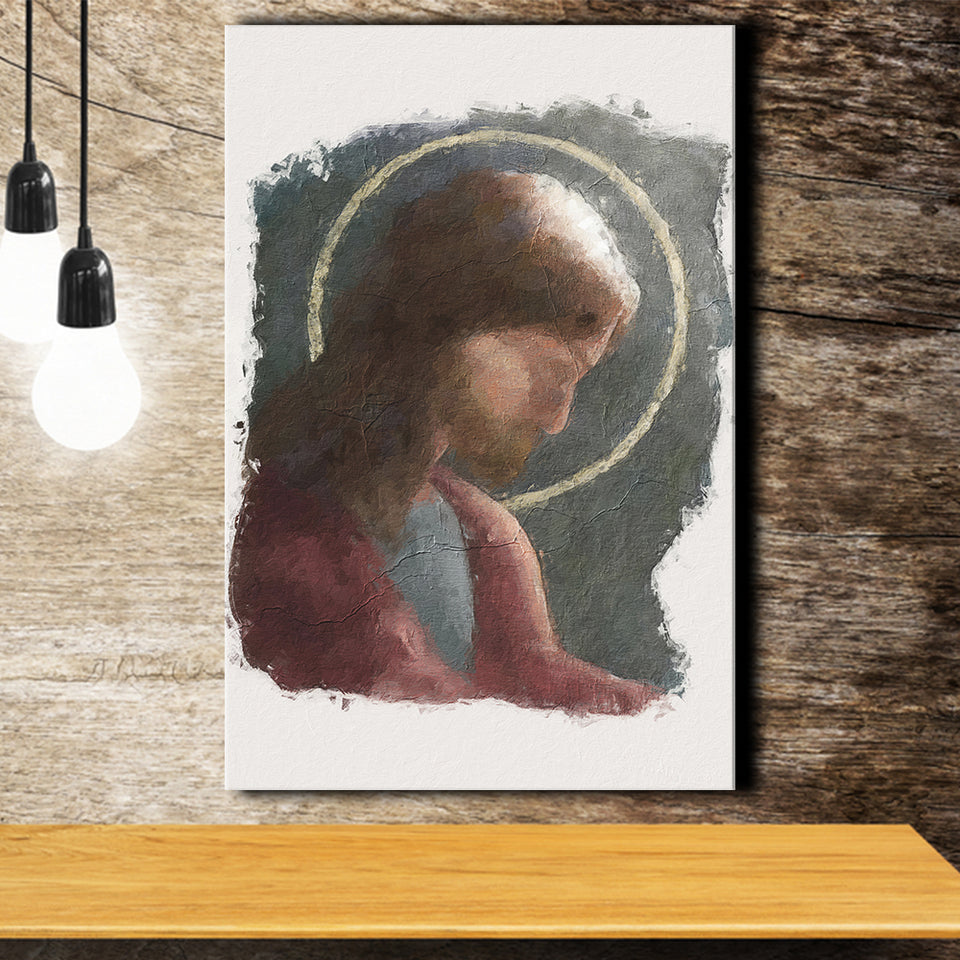 The God Who Weeps Canvas Prints Wall Art - Painting Canvas, Art Prints, Wall Decor