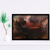 The Great Day Of His Wrath By Martin Framed Art Prints Wall Decor, Framed Picture, Large Art Prints