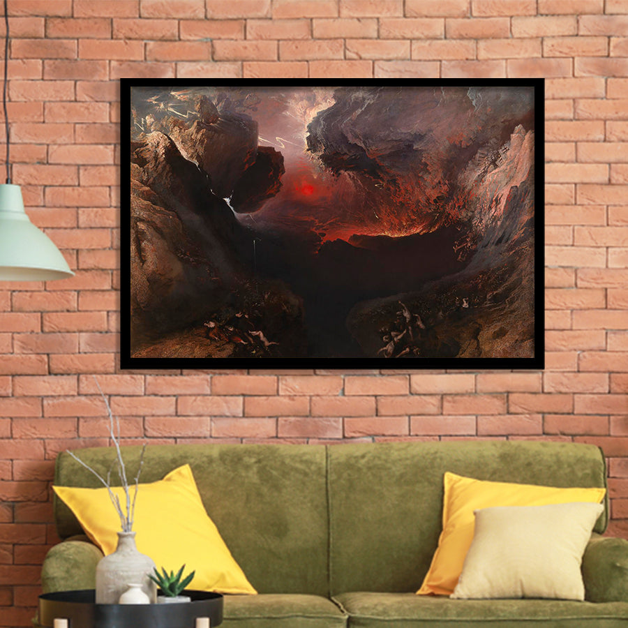 The Great Day Of His Wrath By Martin Framed Art Prints Wall Decor, Framed Picture, Large Art Prints