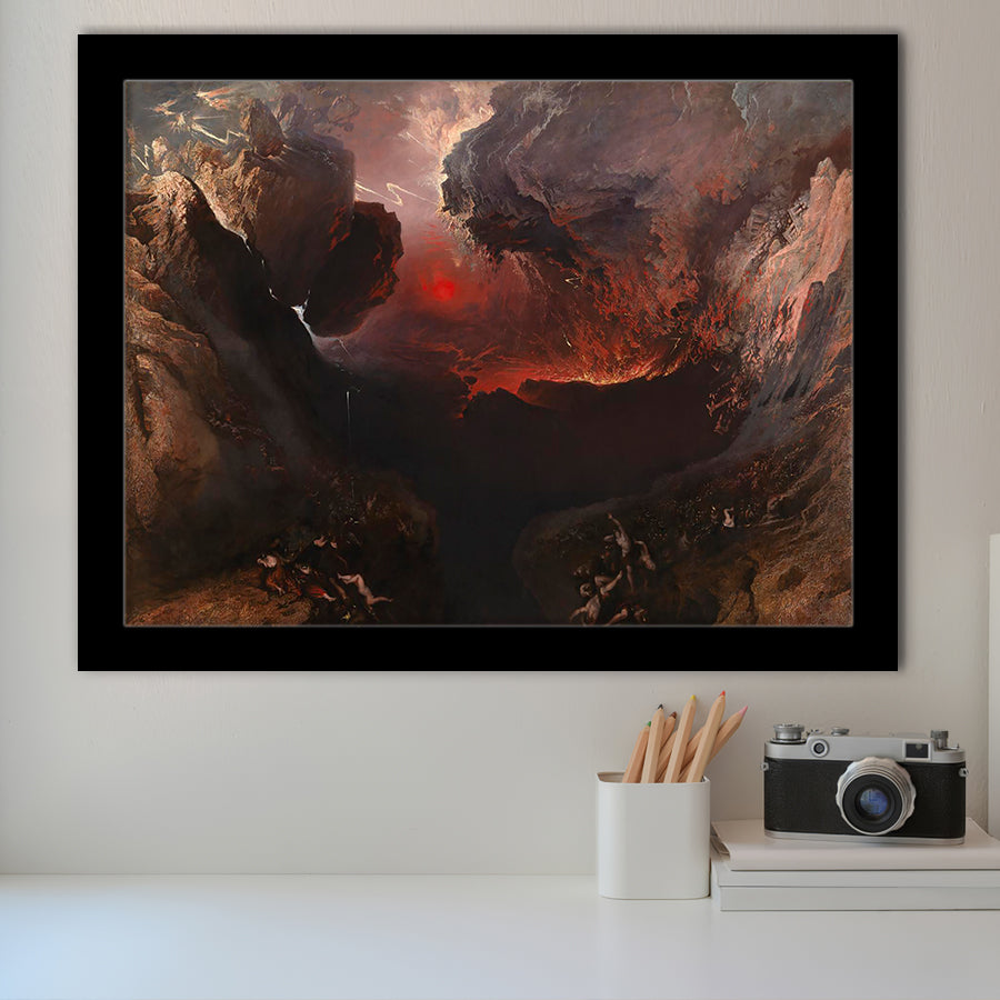 The Great Day Of His Wrath By Martin Framed Art Prints Wall Decor, Framed Picture, Large Art Prints