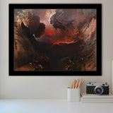 The Great Day Of His Wrath By Martin Framed Art Prints Wall Decor, Framed Picture, Large Art Prints