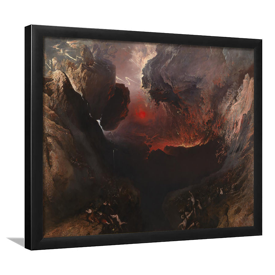 The Great Day Of His Wrath By Martin Framed Art Prints Wall Decor, Framed Picture, Large Art Prints