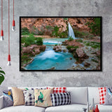 The Havasupai Falls Arizona Framed Art Prints Wall Decor - Painting Art, Wall Art, Home Decor
