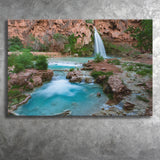 The Havasupai Falls Arizona Canvas Prints Wall Art - Painting Canvas, Wall Decor, Home Decor, Prints for Sale