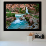 The Havasupai Falls Arizona Framed Art Prints Wall Decor - Painting Art, Wall Art, Home Decor