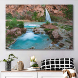 The Havasupai Falls Arizona Canvas Prints Wall Art - Painting Canvas, Wall Decor, Home Decor, Prints for Sale