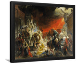 The Last Day Of Pompeii By Karl Bryullov-Art Print,Canvas Art,Frame Art,Plexiglass Cover