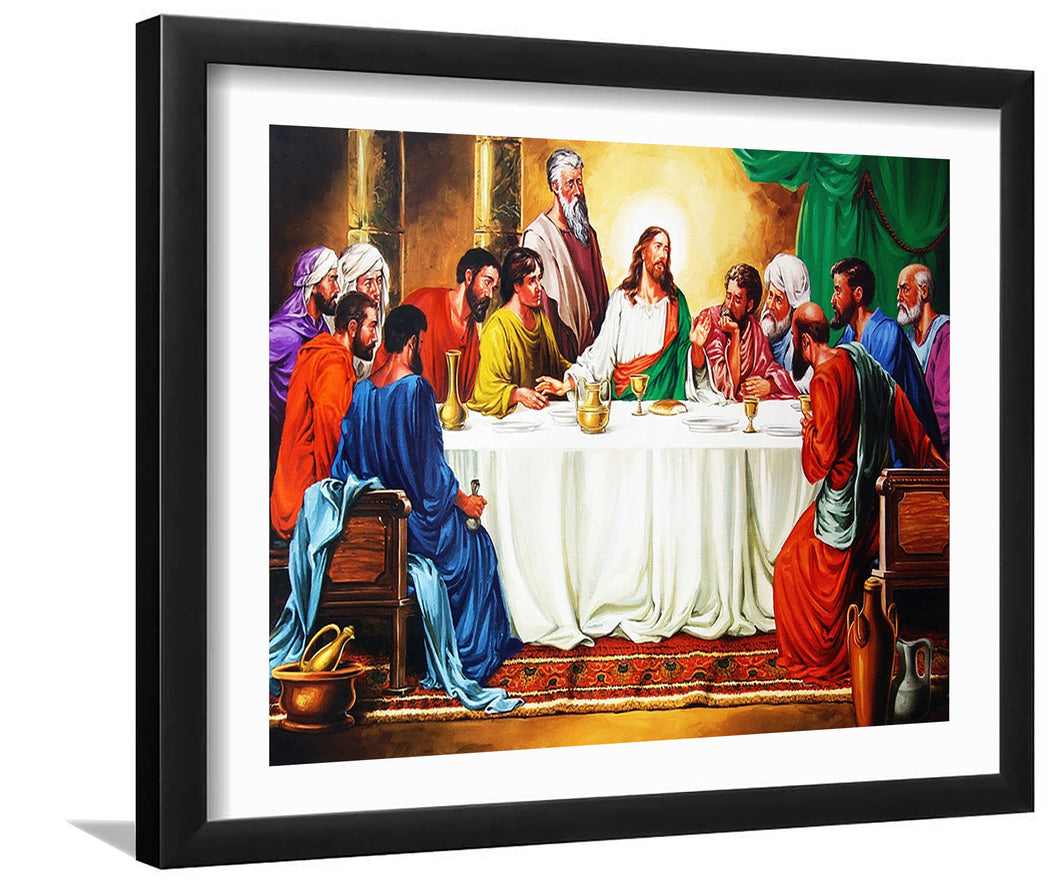 The Last Supper-Art Print, Canvas Art,Framed Art,Plexiglass Cover