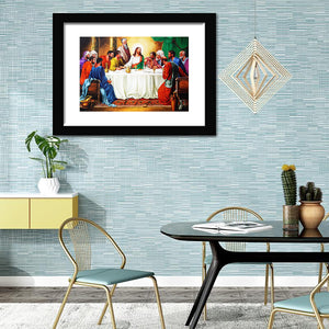 The Last Supper-Art Print, Canvas Art,Framed Art,Plexiglass Cover