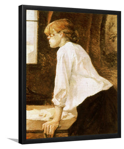 The Laundress By Henri De Toulouse-Lautrec-Art Print,Frame Art,Plexiglass Cover