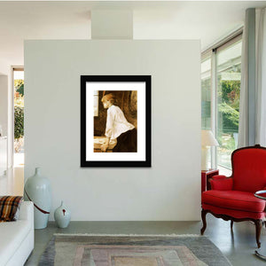 The Laundress By Henri De Toulouse-Lautrec-Canvas Art,Art Print,Framed Art,Plexiglass cover
