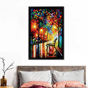 The Loneliness Of Autumn Canvas Wall Art - Framed Art, Framed Canvas, Painting Canvas