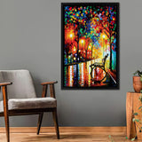 The Loneliness Of Autumn Canvas Wall Art - Framed Art, Framed Canvas, Painting Canvas