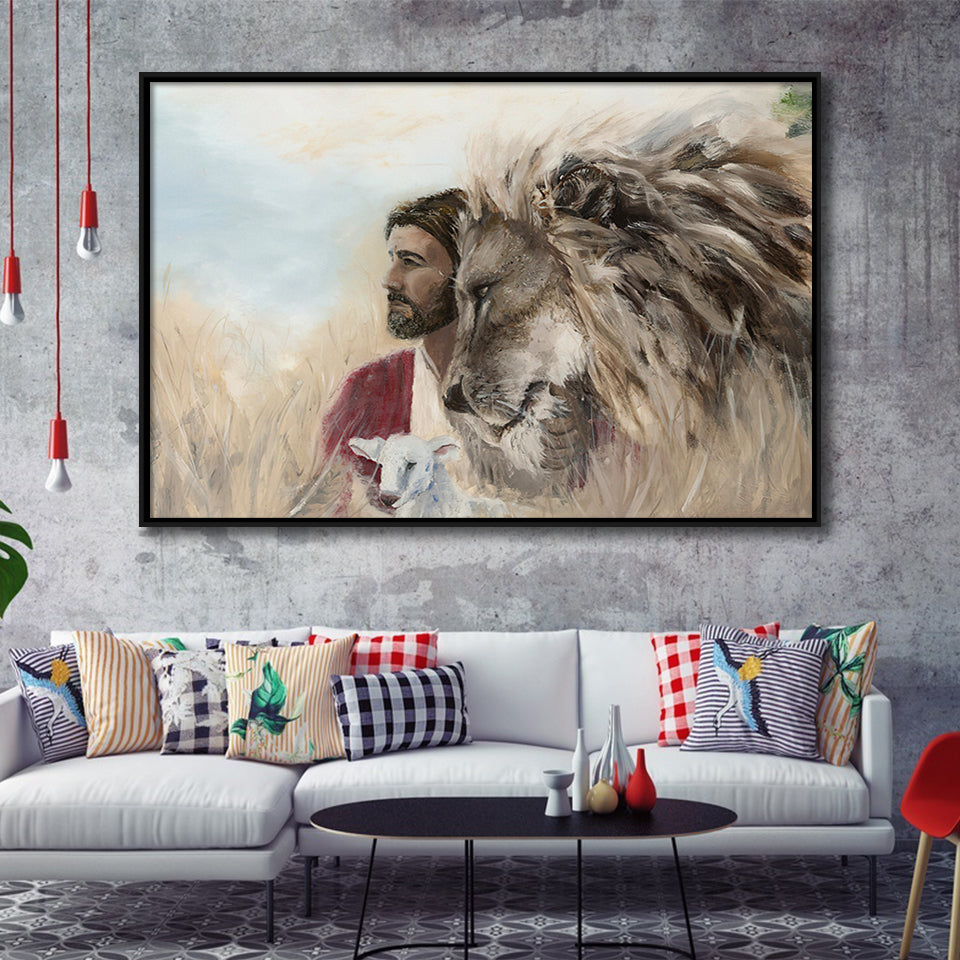 The Long Awaited Hour Painting Framed Canvas Prints Wall Art - Painting Canvas,Framed Picture,Home Art Wall Decor