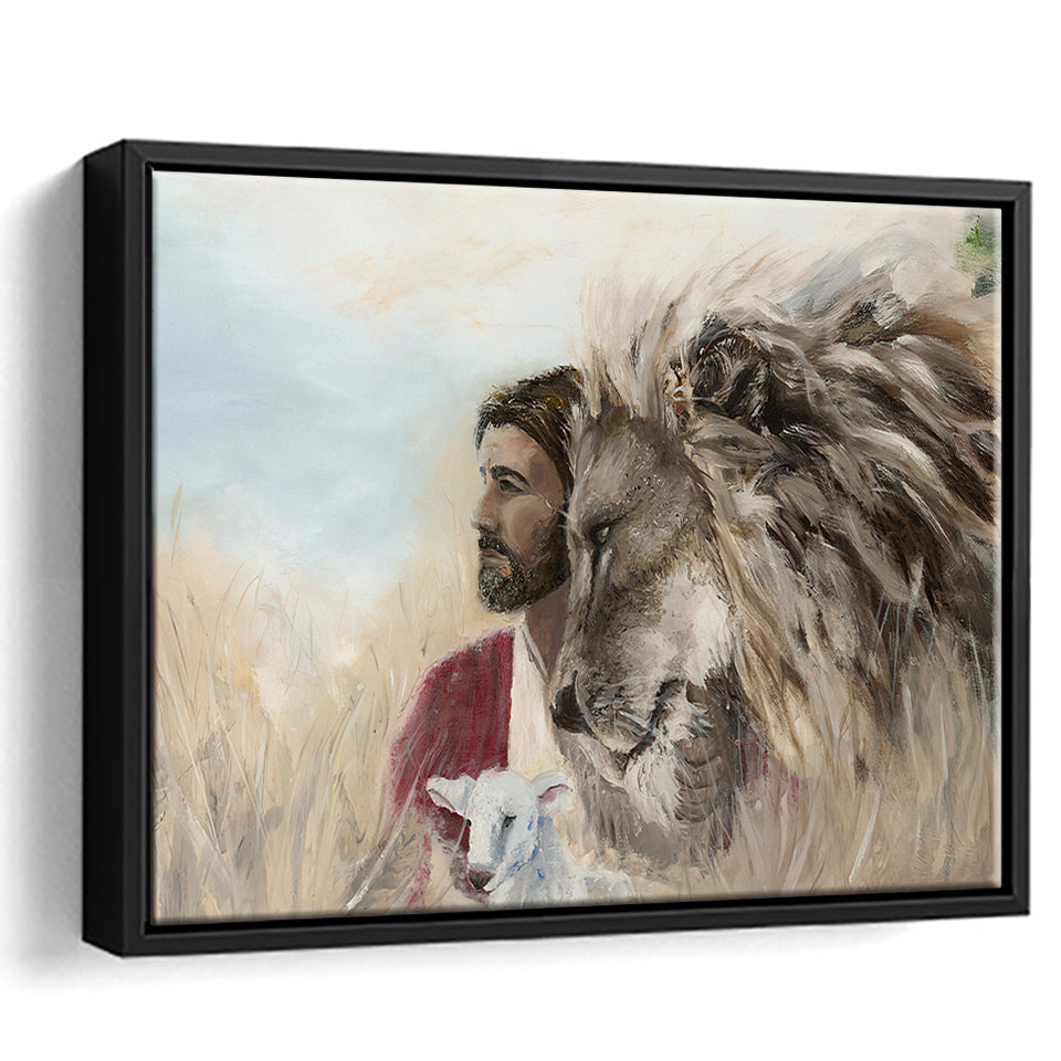 The Long Awaited Hour Painting Framed Canvas Prints Wall Art - Painting Canvas,Framed Picture,Home Art Wall Decor