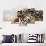 The Long Awaited Hour Painting 5 Piece Multi Panels Canvas Prints Wall Art - Painting Canvas,Wall Decor