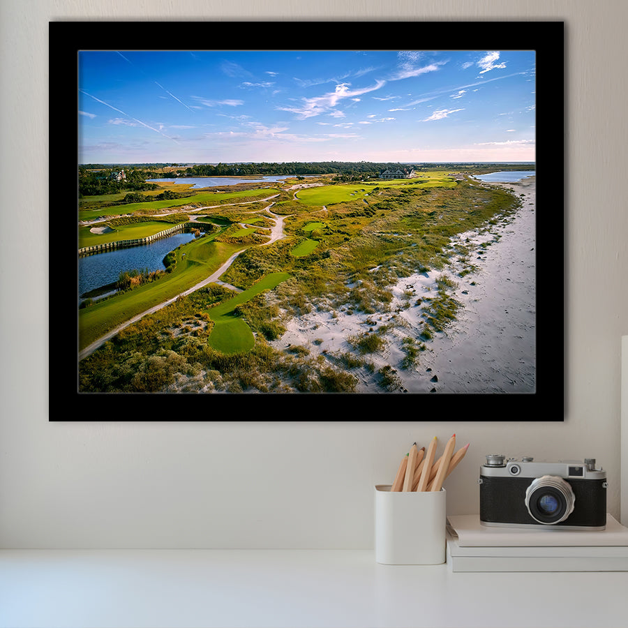 The Ocean Course At Kiawah Island Golf Resort Framed Art Prints Wall Art Decor - Painting Prints, Framed Picture