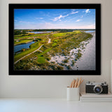 The Ocean Course At Kiawah Island Golf Resort Framed Art Prints Wall Art Decor - Painting Prints, Framed Picture