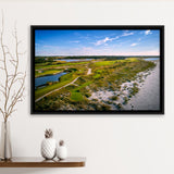 The Ocean Course At Kiawah Island Golf Resort Framed Canvas Prints Wall Art - Painting Canvas, Floating Frame, Wall Decor