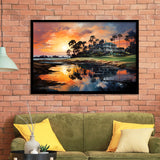 The Ocean Course At Kiawah Island Golf Resort Painting Framed Art Prints Wall Decor, Painting Art, Framed Picture