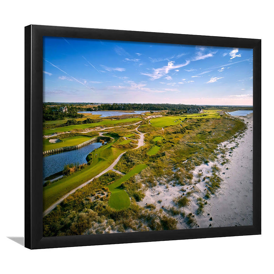 The Ocean Course At Kiawah Island Golf Resort Framed Art Prints Wall Art Decor - Painting Prints, Framed Picture