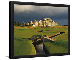 The Old Course (St. Andrews, Fife, Scotland)-Sport Art, Art Print, Frame Art,Plexiglass Cover
