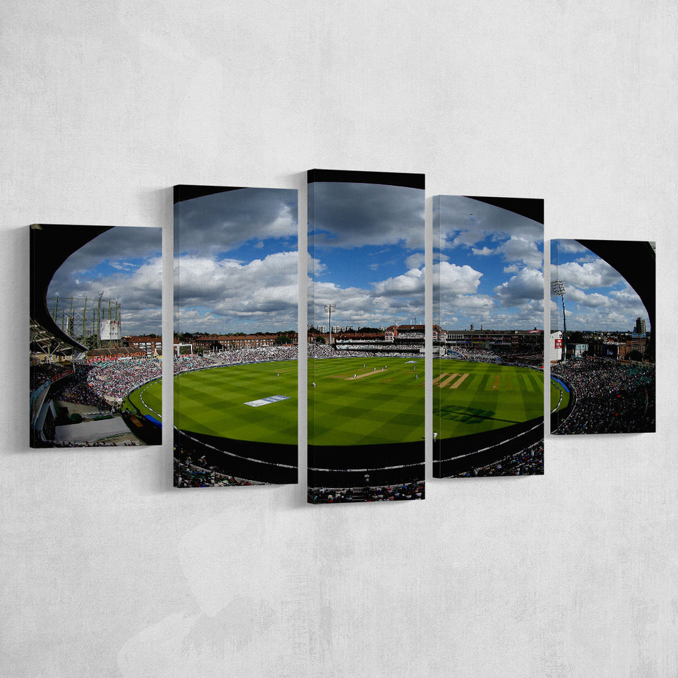 The Oval Ground in London, Stadium Canvas, Sport Art, Large Canvas, Multi Panels, Canvas Prints Wall Art Decor