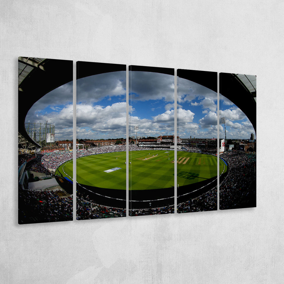 The Oval Ground in London, Stadium Canvas, Sport Art, Gift for him, Multi Panels B, Canvas Prints Wall Art Decor