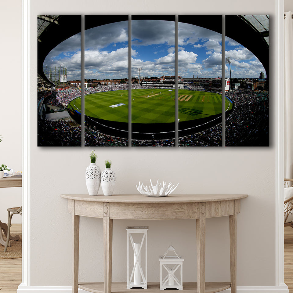 The Oval Ground in London, Stadium Canvas, Sport Art, Gift for him, Multi Panels B, Canvas Prints Wall Art Decor