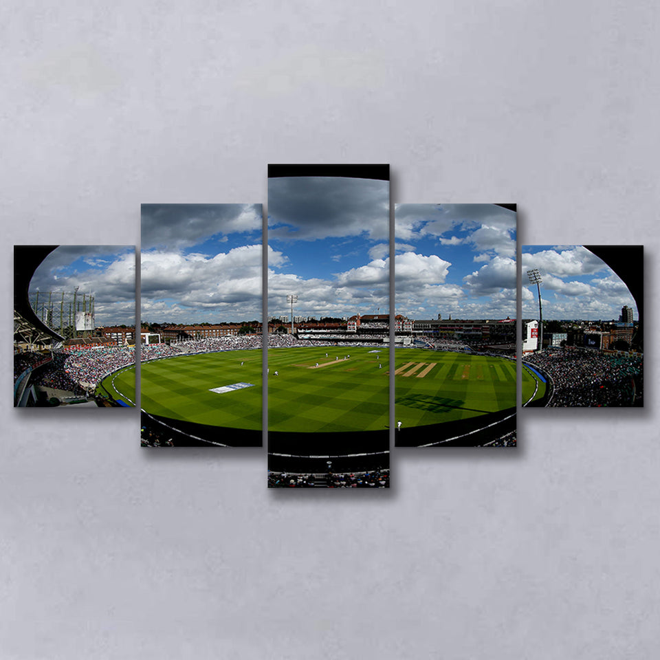 The Oval Ground in London, Stadium Canvas, Sport Art, Large Canvas, Multi Panels, Canvas Prints Wall Art Decor