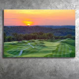 The Pete Dye Course At French Lick, Golf Art Print, Golf Lover, Canvas Prints Wall Art Decor