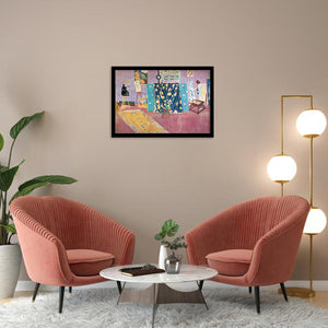 The Pink Studio By Henri Matisse-Art Print,Canvas Art,Frame Art,Plexiglass Cover