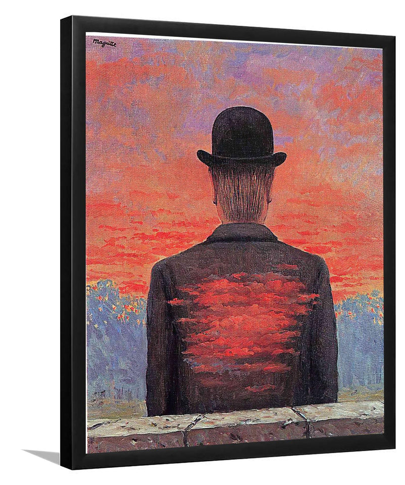 The Poet Recompensed 1956 by Rene Magritte-Art Print, Frame Art, Plexiglas Cover