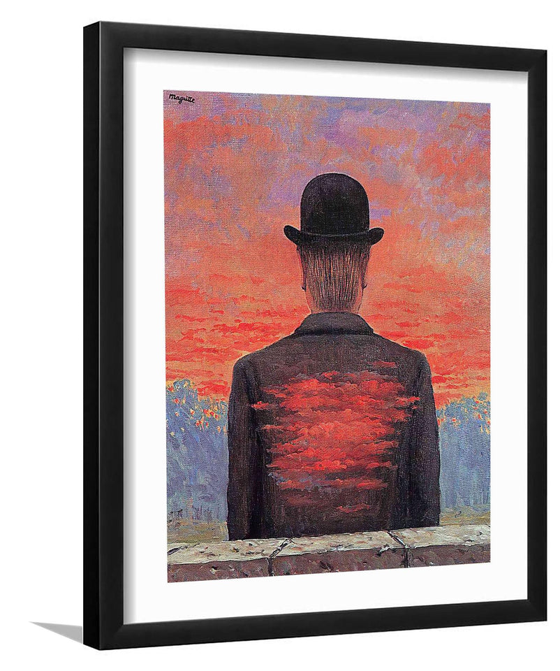 The Poet Recompensed 1956 by Rene Magritte-Art Print, Frame Art, Plexiglas Cover