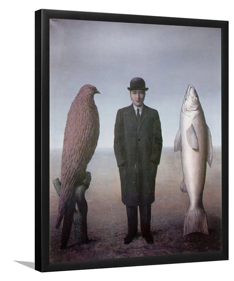 The Presence Of Spirit 1960 by Rene Magritte-Art Print, Frame Art, Plexiglas Cover
