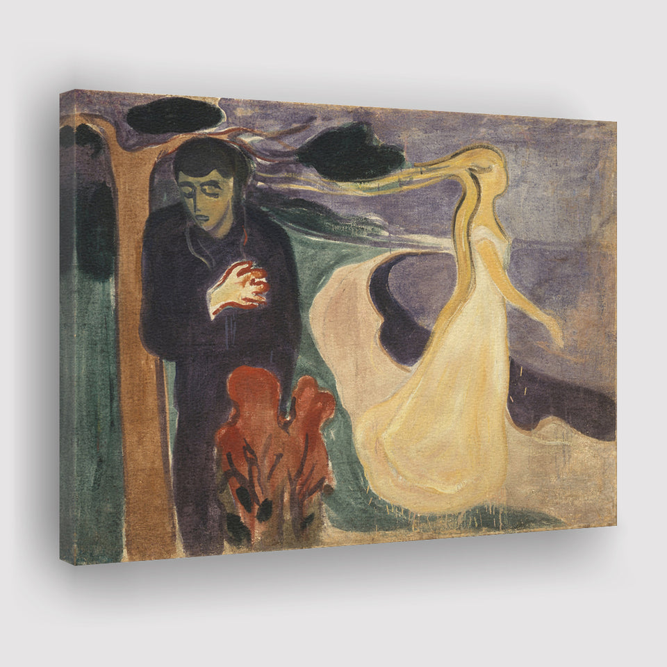 The Separation By Edvard Munch Canvas Prints Wall Art - Painting Canvas, Home Wall Decor, Painting Prints, For Sale