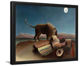 The Sleeping Gypsy By Henri Rousseau-Art Print,Canvas Art,Frame Art,Plexiglass Cover