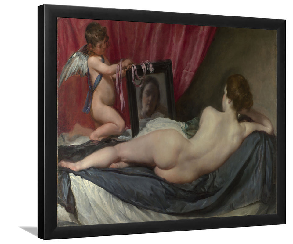 The Toilet Of Venus By Diego Velazquez-Art Print,Canvas Art,Frame Art,Plexiglass Cover