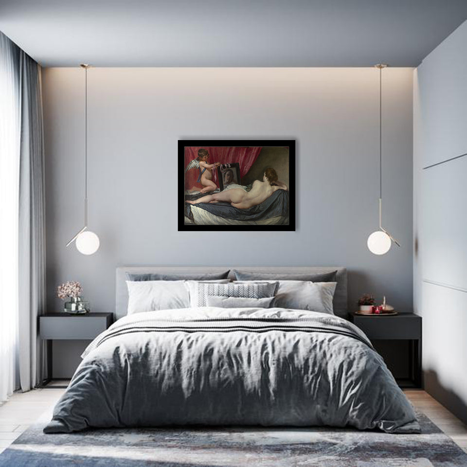 The Toilet Of Venus By Diego Velazquez-Art Print,Canvas Art,Frame Art,Plexiglass Cover