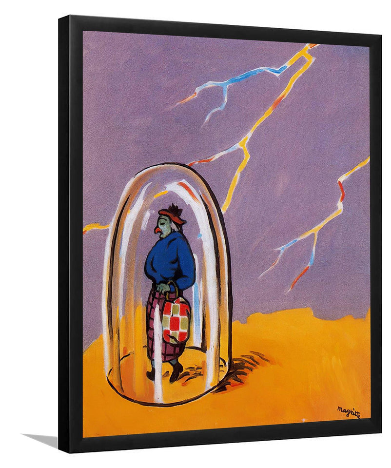 The Tow Plug 1947 by Rene Magritte-Art Print, Frame Art, Plexiglas Cover