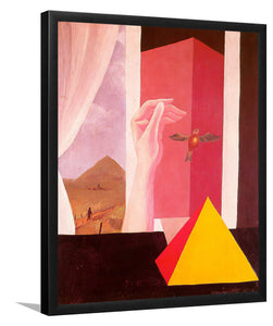 The Window 1925 by Rene Magritte-Art Print, Frame Art, Plexiglas Cover