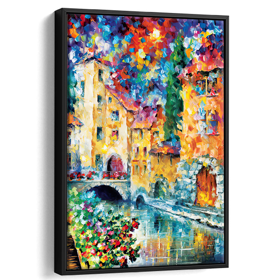 The Window To The Past Canvas Wall Art - Framed Art, Framed Canvas, Painting Canvas