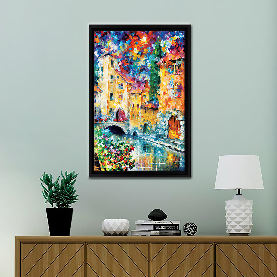 The Window To The Past Canvas Wall Art - Framed Art, Framed Canvas, Painting Canvas