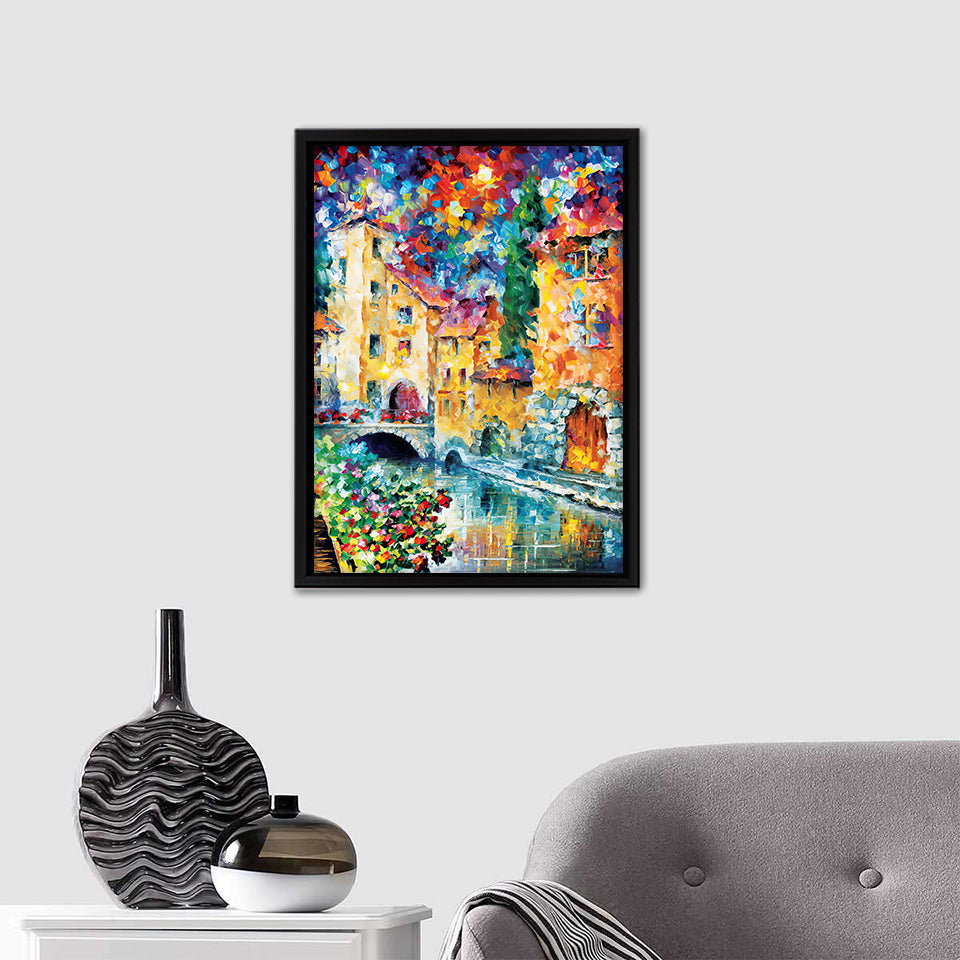 The Window To The Past Canvas Wall Art - Framed Art, Framed Canvas, Painting Canvas