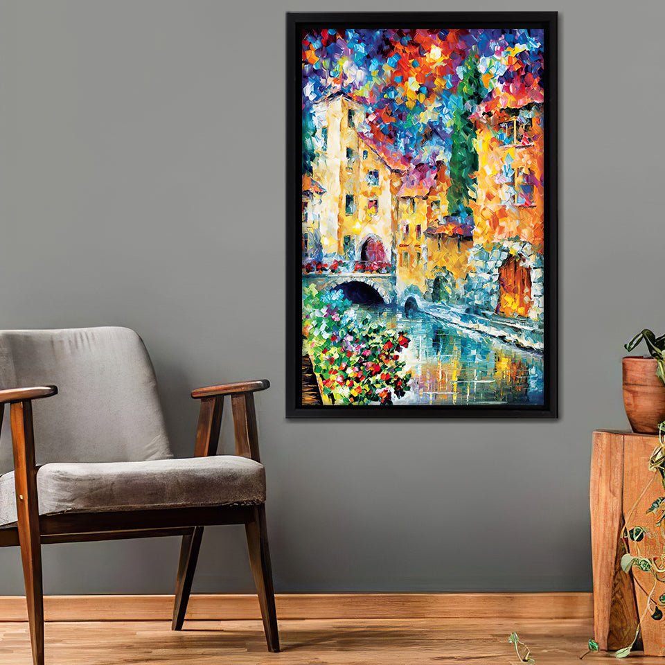 The Window To The Past Canvas Wall Art - Framed Art, Framed Canvas, Painting Canvas