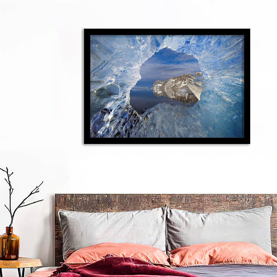 The Amount Of Ice In The Arctic Decreases On The Eyes Framed Art Prints - Framed Prints, Prints For Sale, Painting Prints