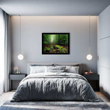 The beauty of the greenery-Forest art, Art print, Plexiglass Cover