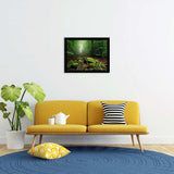 The beauty of the greenery-Forest art, Art print, Plexiglass Cover