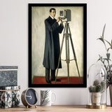 The Man And Old Toy Framed Art Prints Wall Decor, Framed Picture, Large Picture